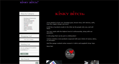 Desktop Screenshot of kinky-bitch.com